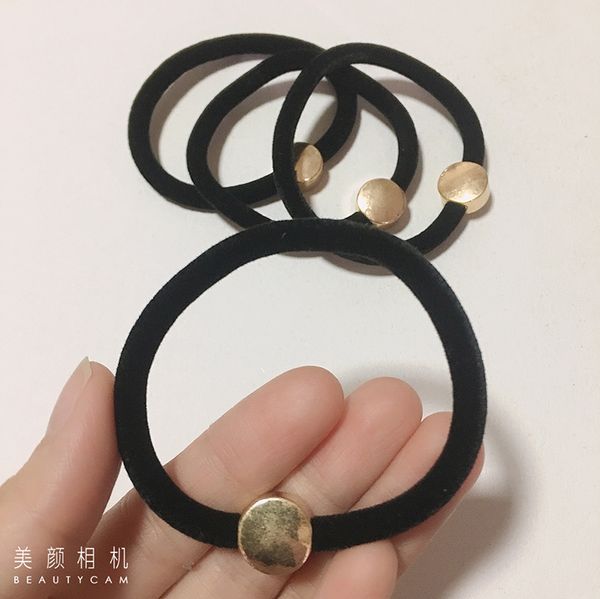 Fashion black C head rope glossy metal mark rubber band hair rope luxury design items suit for hand chain elastic hair band vip gift
Fashion black C head rope glossy metal mark rubber band hair rope luxury design items suit for hand chain elastic hair band vip gift