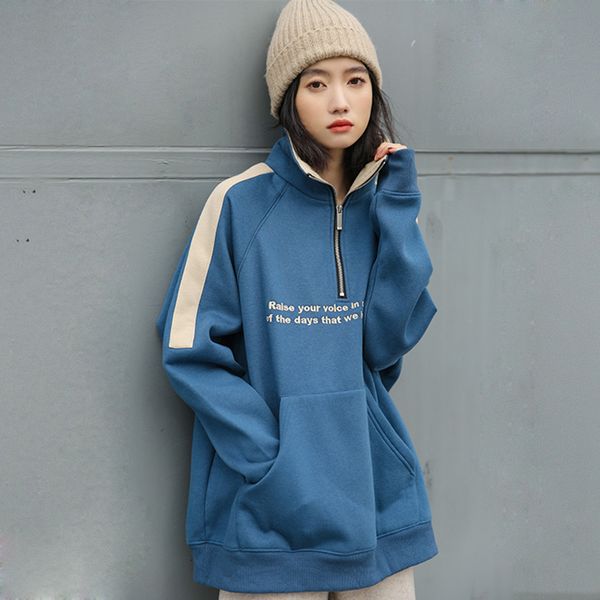 2019 new autumn winter basic hoodies sweatshirts women long sleeve loose pullovers hoodies ladies big pocket sweatshirts, Black
2019 new autumn winter basic hoodies sweatshirts women long sleeve loose pullovers hoodies ladies big pocket sweatshirts, Black