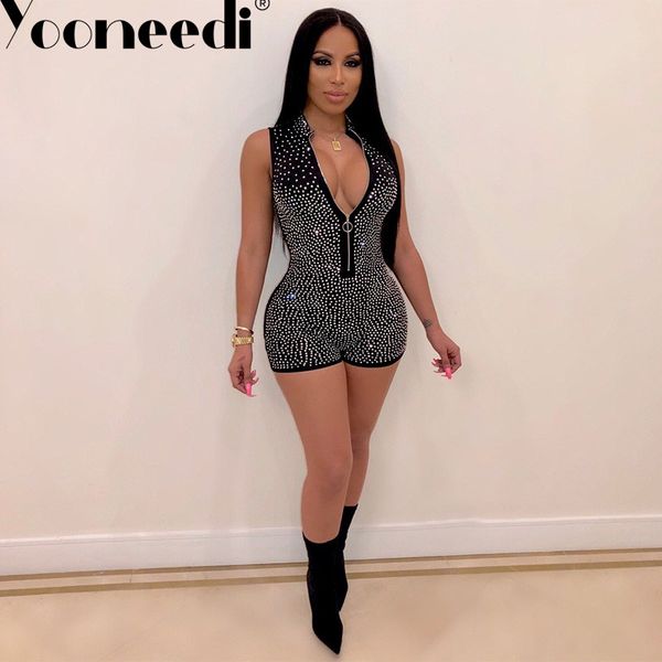 yooneedi 2019 summer design women playsuits 3 color solid diamond v-neck strapless ladies rompers xyz-3202, Black;white
yooneedi 2019 summer design women playsuits 3 color solid diamond v-neck strapless ladies rompers xyz-3202, Black;white