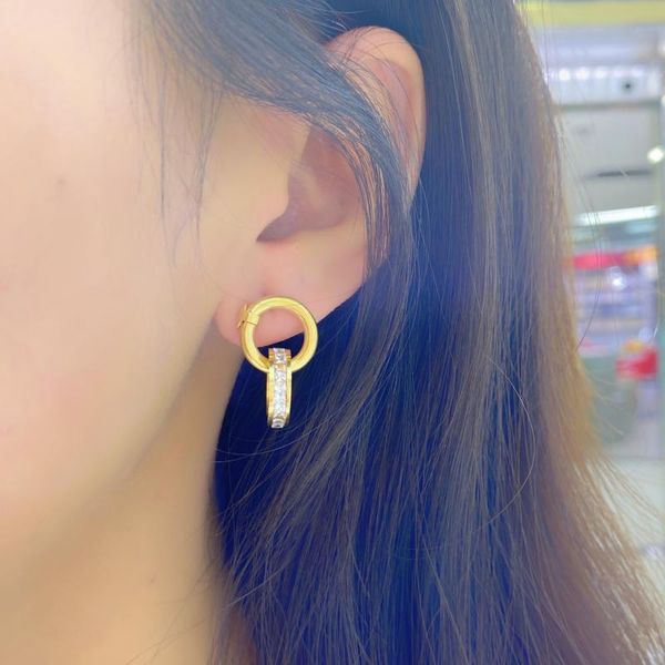 explode bear peach heart stainless steel earrings irregular personality bear earring cute pendant fashion new earrings, Silver
explode bear peach heart stainless steel earrings irregular personality bear earring cute pendant fashion new earrings, Silver