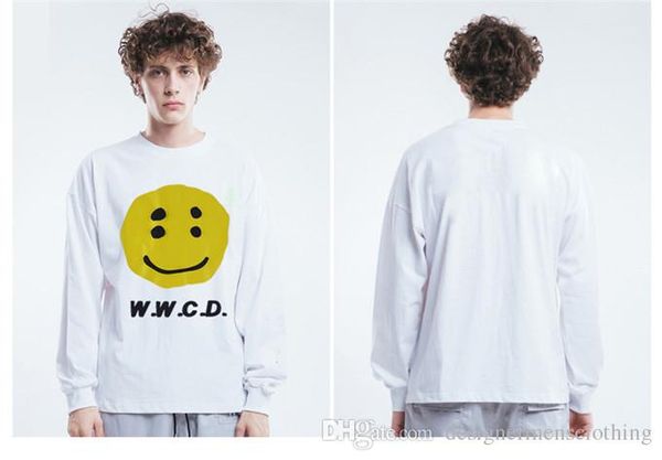 smile face printed wwcd mens tshirts rapper fashion round neck long sleeve mens mens causal tees, White;black
smile face printed wwcd mens tshirts rapper fashion round neck long sleeve mens mens causal tees, White;black