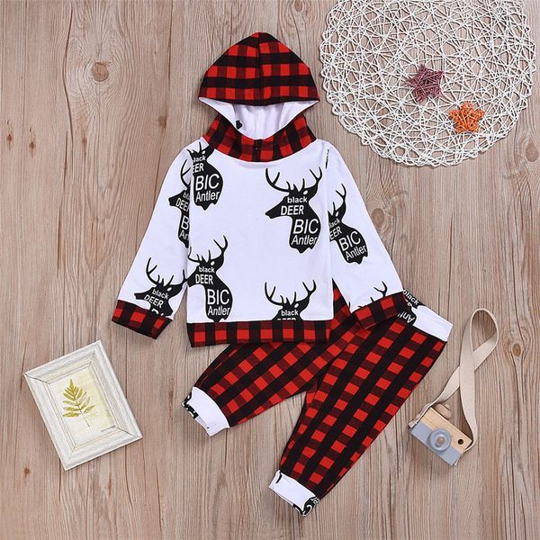 clothes for newborn boys infant baby christmas cartoon deer plaid hooded plaid pant outfits #ew, White
clothes for newborn boys infant baby christmas cartoon deer plaid hooded plaid pant outfits #ew, White