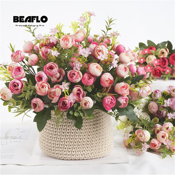 1 bouquet 13 heads artificial flowers rose bud flower silk fake flower flores for diy home garden wedding decoration
1 bouquet 13 heads artificial flowers rose bud flower silk fake flower flores for diy home garden wedding decoration