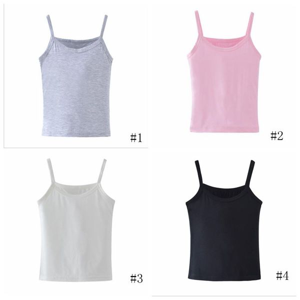 kids designer clothes baby girls tank summer modal cotton soft suspender vest children home casual undershirt solid base shirt py533, Blue
kids designer clothes baby girls tank summer modal cotton soft suspender vest children home casual undershirt solid base shirt py533, Blue