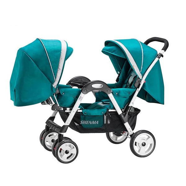 lightweight twins stroller double baby trolley to sit face to face, can sit & lie, 2 seats pushchair for 0-36 months kids
lightweight twins stroller double baby trolley to sit face to face, can sit & lie, 2 seats pushchair for 0-36 months kids