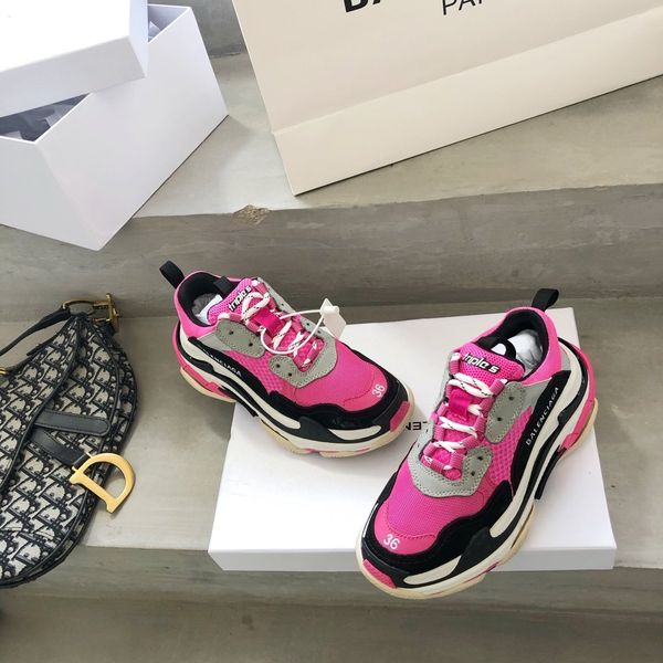 original 1: 1 luxury fashion platform men's and women's shoes wild vintage lace casual shoes color matching sneakers 05, Black
original 1: 1 luxury fashion platform men's and women's shoes wild vintage lace casual shoes color matching sneakers 05, Black