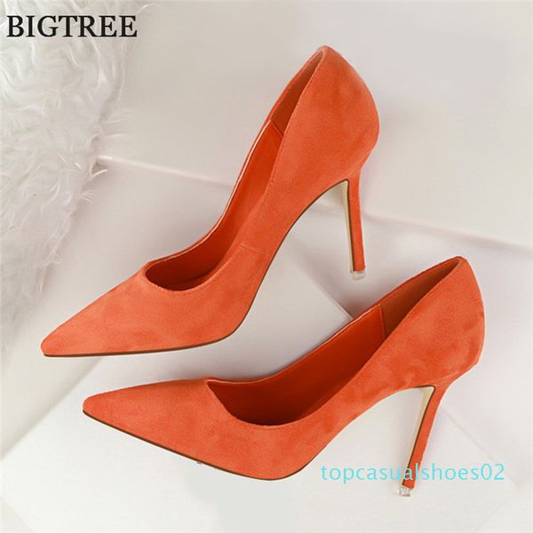 2020 new high heels women fashion pointed toe office shoes women's solid flock shallow high heels shoes for women 9 colors t02, Black 
2020 new high heels women fashion pointed toe office shoes women's solid flock shallow high heels shoes for women 9 colors t02, Black