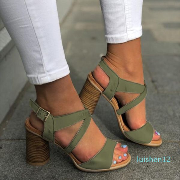 swqzvt plus size summer sandals women designer leather women high heels shoes vintage buckle classic casual ladies sandals 2020 l12, Black
swqzvt plus size summer sandals women designer leather women high heels shoes vintage buckle classic casual ladies sandals 2020 l12, Black