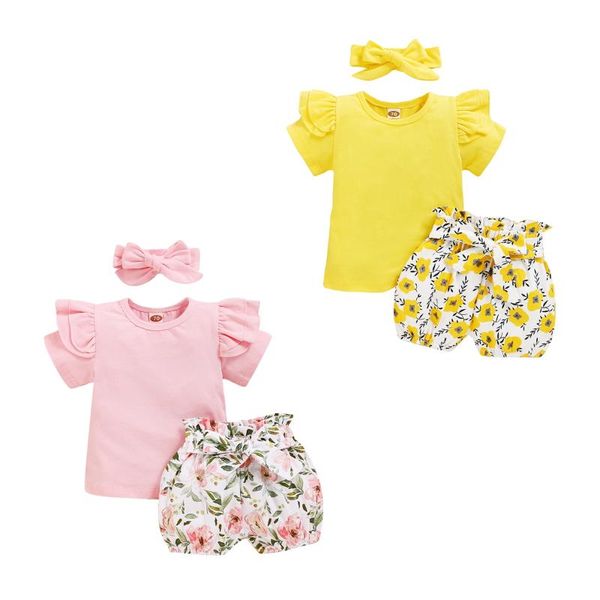 clothing sets 0-24m baby girl summer infant clothes set short sleeve t-shirt+floral tutu shorts+headband 3pcs outfit, White
clothing sets 0-24m baby girl summer infant clothes set short sleeve t-shirt+floral tutu shorts+headband 3pcs outfit, White