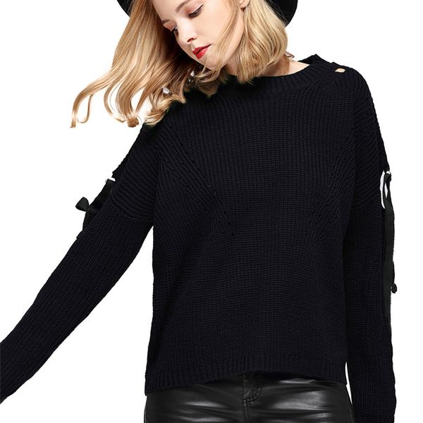 sweater women pullover sweater hollow out o-neck long sleeve korean style women sweters invierno 2019 knitted, White;black
sweater women pullover sweater hollow out o-neck long sleeve korean style women sweters invierno 2019 knitted, White;black