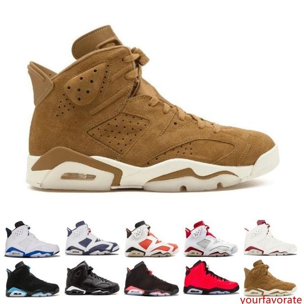 new black cat 6 6s mens basketball shoes alternate angry bull 6s men sports blue wheat unc gatorade infrared sneakers size eur 41-47
new black cat 6 6s mens basketball shoes alternate angry bull 6s men sports blue wheat unc gatorade infrared sneakers size eur 41-47