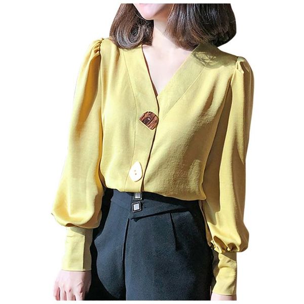 casual solid female shirts outwear spring women chiffon blouse office lady v-neck button loose clothing blusa feminina#j, White
casual solid female shirts outwear spring women chiffon blouse office lady v-neck button loose clothing blusa feminina#j, White
