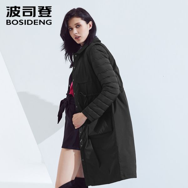 bosideng fake two down jacket women's long section fight to receive waist slim slimming windbreaker jacket b80131134, Black
bosideng fake two down jacket women's long section fight to receive waist slim slimming windbreaker jacket b80131134, Black