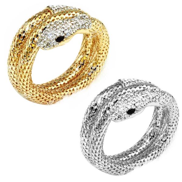 bracelets for women pulseira masculina accessories charm bracelet punk rhinestone curved stretch snake cuff bangle bracelet, Black
bracelets for women pulseira masculina accessories charm bracelet punk rhinestone curved stretch snake cuff bangle bracelet, Black