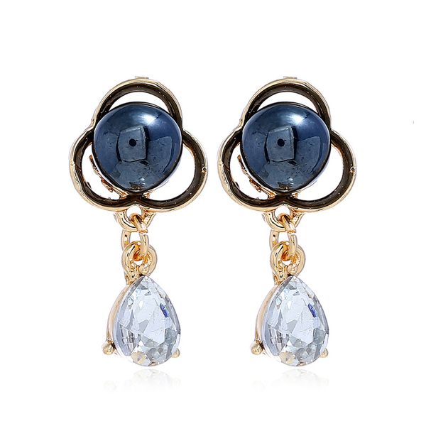 flower crystal ear nails female temperament simple fashion water drops pearl ear jewelry japan and korea accessories, Golden
flower crystal ear nails female temperament simple fashion water drops pearl ear jewelry japan and korea accessories, Golden