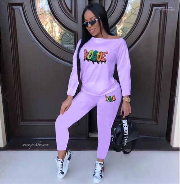 female 2pcs pants spring womens sequins solid tracksuits letter pattern long sleeve ladies 2pcs sets pullover casual slim, Gray
female 2pcs pants spring womens sequins solid tracksuits letter pattern long sleeve ladies 2pcs sets pullover casual slim, Gray