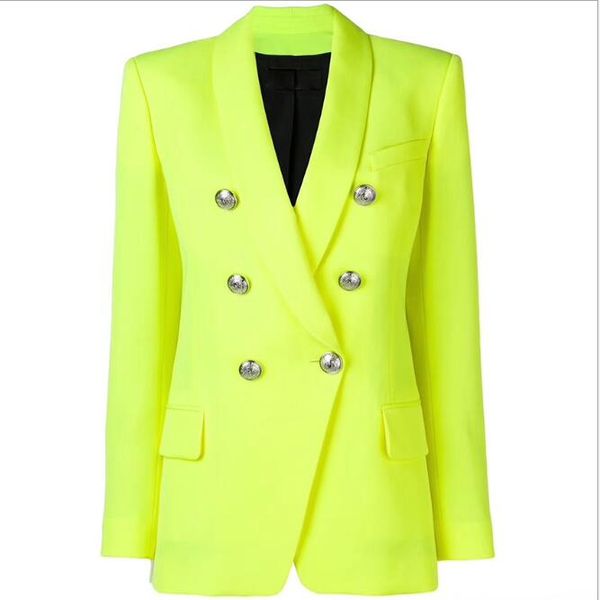 2019 new shiny green color fashion runway coat long sleeve double button slim coat v-neck fashion office lady jackets, Black;brown
2019 new shiny green color fashion runway coat long sleeve double button slim coat v-neck fashion office lady jackets, Black;brown