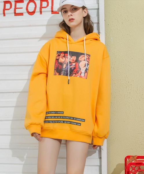 winter hip hop streetwear painting harajuku hoodie pullover loose sweatshirt women, Black
winter hip hop streetwear painting harajuku hoodie pullover loose sweatshirt women, Black