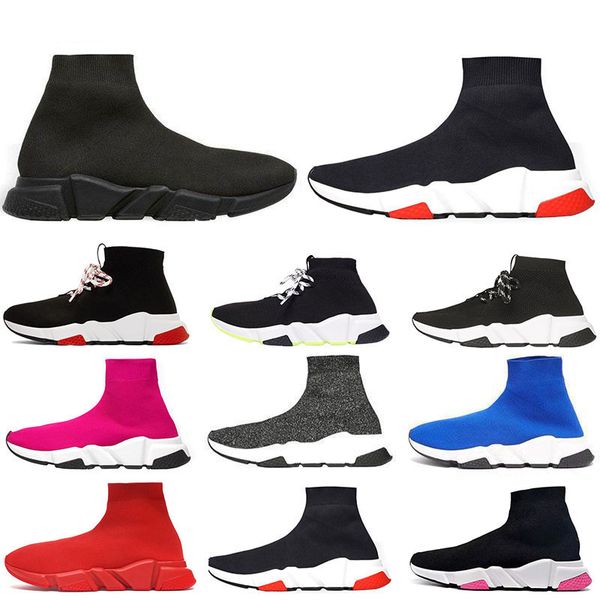 fashion designer speed trainer men women high sock shoes black blue red solid luxury fashion boots trainers runner walking sneakers
fashion designer speed trainer men women high sock shoes black blue red solid luxury fashion boots trainers runner walking sneakers