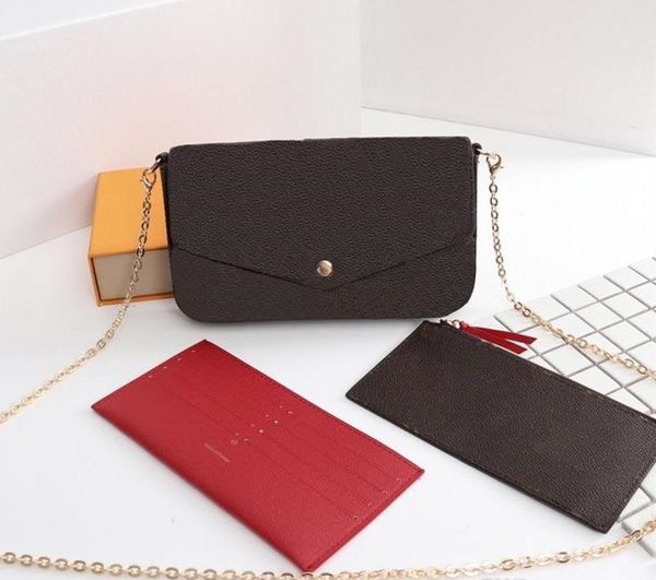 fashion leather patchwork messenger bag women female chain strap shoulder bag ladies flap bags purse with box dust bag m61276
fashion leather patchwork messenger bag women female chain strap shoulder bag ladies flap bags purse with box dust bag m61276