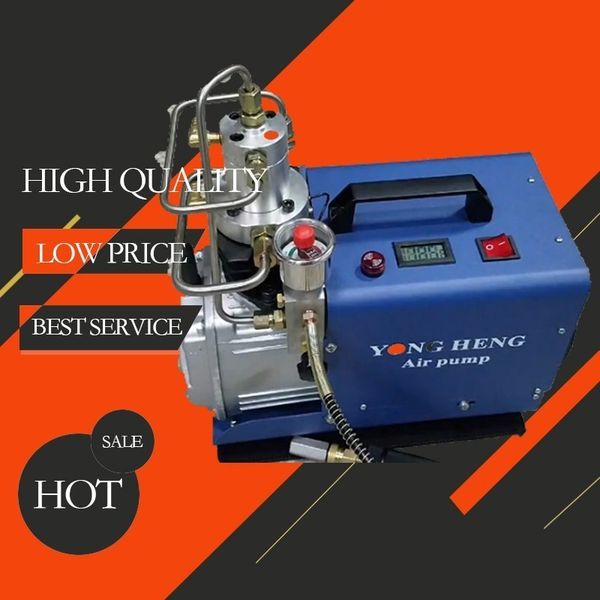 30mpa high pressure air pump electric pcp compressor 220v 300bar 4500psi diving