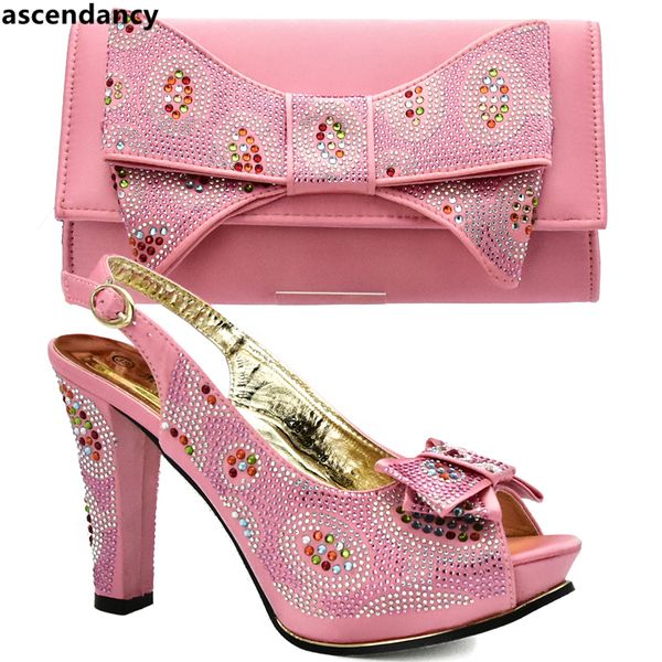 new arrival pink color italian shoe and bags to match shoes with bag set decorated with appliques african shoes and matching bag, Black
new arrival pink color italian shoe and bags to match shoes with bag set decorated with appliques african shoes and matching bag, Black