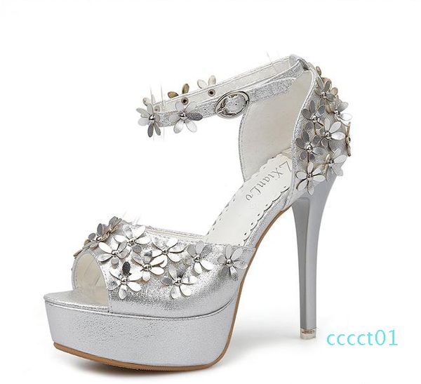 elegant flower bride wedding shoes high heel ankle strap platform pumps gold silver size 34 to 39 ct01, Black
elegant flower bride wedding shoes high heel ankle strap platform pumps gold silver size 34 to 39 ct01, Black