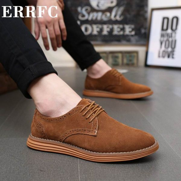 errfc plus size 11 12 13 men casual shoes round toe lace up brogue shoes man suede leather brown black grey blue wholesale
errfc plus size 11 12 13 men casual shoes round toe lace up brogue shoes man suede leather brown black grey blue wholesale