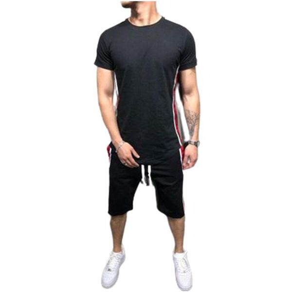 men's tracksuits 2021 summer short-sleeved sports suit european and american hip-hop breathable shorts t-shirt, Gray
men's tracksuits 2021 summer short-sleeved sports suit european and american hip-hop breathable shorts t-shirt, Gray