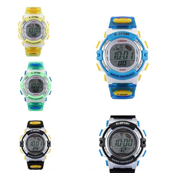 lassa three-color electronic waterproof sports student and children electronic watch watch watch, Blue
lassa three-color electronic waterproof sports student and children electronic watch watch watch, Blue