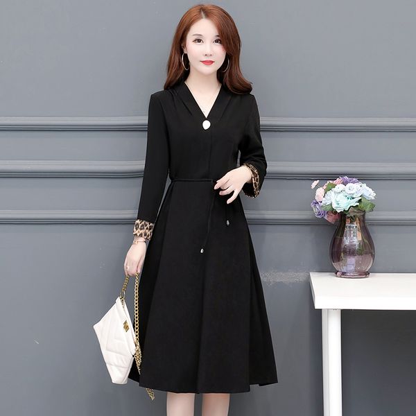 2019 new autumn fashion women dress leopard lady cuff dresses red black 9191, Black;gray
2019 new autumn fashion women dress leopard lady cuff dresses red black 9191, Black;gray