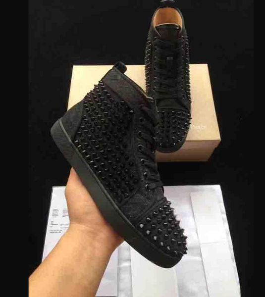 2020 designer shoes men women fashion spiked sneakers black clothes leather flat bottoms red luxury casual shoe size 36-47
2020 designer shoes men women fashion spiked sneakers black clothes leather flat bottoms red luxury casual shoe size 36-47