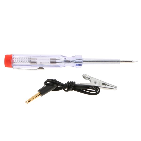 circuit tester 6v/12v/24v dc systems long probe continuity test light car voltage
circuit tester 6v/12v/24v dc systems long probe continuity test light car voltage