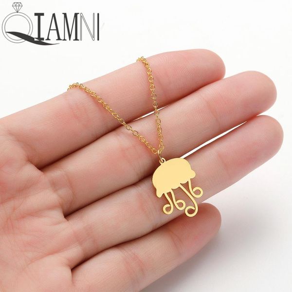 qiamni jellyfish animal necklace pendant ocean charm beach jewelry loving gift party birthday lovers gift bijoux collar mujer, Silver
qiamni jellyfish animal necklace pendant ocean charm beach jewelry loving gift party birthday lovers gift bijoux collar mujer, Silver