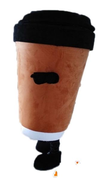 custom brown coffee cup mascot costume add logo ing, Red;yellow
custom brown coffee cup mascot costume add logo ing, Red;yellow