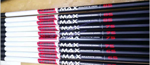 

golf irons clubs golf shaft kbs max 65/75/85 graphite shaft regular or stiff or sr flex 10pcs/lot clubs