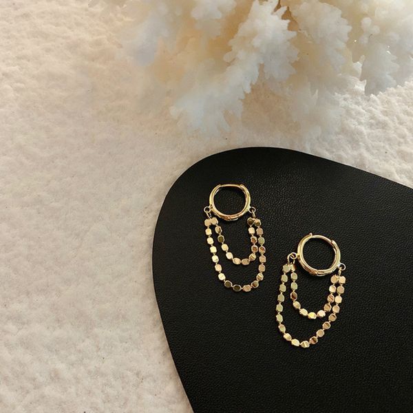 new bizarre sequin irregular tassel earrings chain metal for women ear ring hypoallergenic punk hip hop party round jewelery, Silver
new bizarre sequin irregular tassel earrings chain metal for women ear ring hypoallergenic punk hip hop party round jewelery, Silver