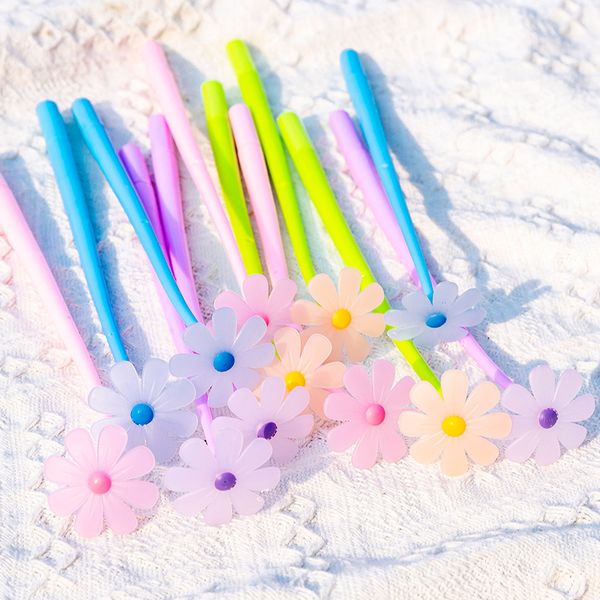 4 pcs/lot discolorable sun flower gel pen cute bendable 0.38 mm black ink signature pen school writing supplies promotional gift
4 pcs/lot discolorable sun flower gel pen cute bendable 0.38 mm black ink signature pen school writing supplies promotional gift