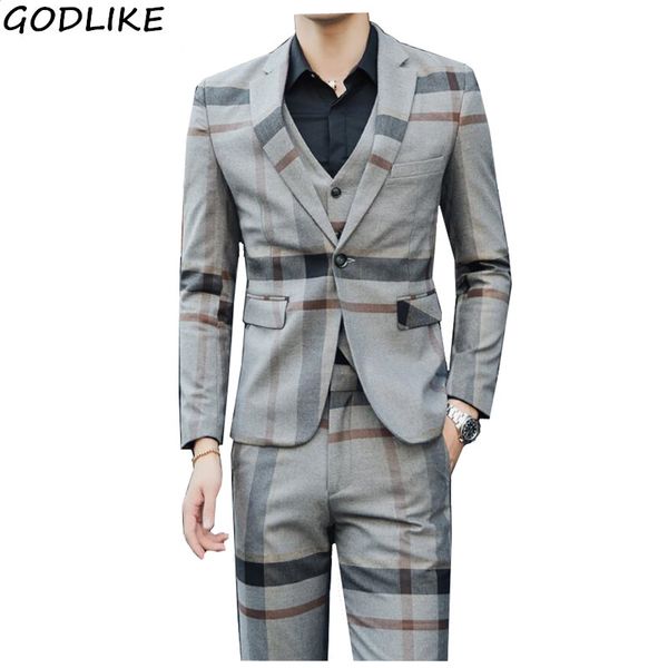 fashion plaid designs lapel mens custom suit sets groom tuxedos wedding 3 pieces suits men blazer (suit + pants + vest, White;black
fashion plaid designs lapel mens custom suit sets groom tuxedos wedding 3 pieces suits men blazer (suit + pants + vest, White;black