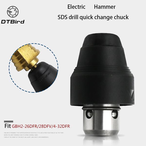 sds drill chuck replacement for gbh2-26dfr gbh2-28dfv gbh4-32dfr tool holding fixture hammer drills change fittings
sds drill chuck replacement for gbh2-26dfr gbh2-28dfv gbh4-32dfr tool holding fixture hammer drills change fittings