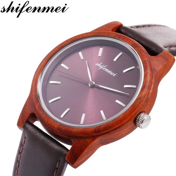 shifenmei wooden watches women fashion watch 2019 woman wood watch ladies minimalist quartz clock, Slivery;brown
shifenmei wooden watches women fashion watch 2019 woman wood watch ladies minimalist quartz clock, Slivery;brown