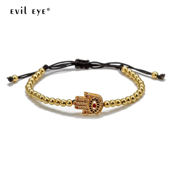 evil eye hamsa hand charm braided bracelet rose gold color bead strand bracelet adjustable jewelry gifts for women female ey6575, Golden;silver
evil eye hamsa hand charm braided bracelet rose gold color bead strand bracelet adjustable jewelry gifts for women female ey6575, Golden;silver