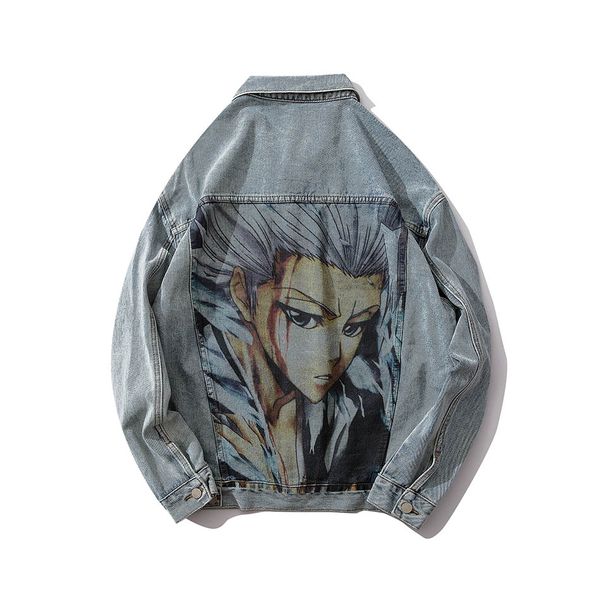 cartoon characters mens jeans jacket harajuku rip original jaqueta masculino denim jacket hip hop chaqueta hombre bomber, Black;brown
cartoon characters mens jeans jacket harajuku rip original jaqueta masculino denim jacket hip hop chaqueta hombre bomber, Black;brown