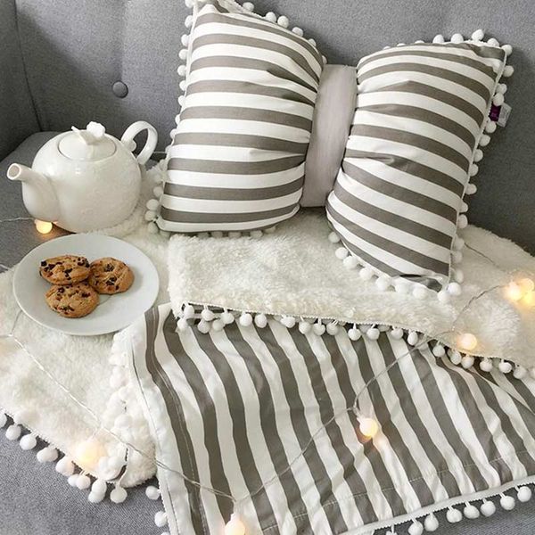 muzzi toys kids bowknot bow pillows with blanket decorative soft pillow for kids room
muzzi toys kids bowknot bow pillows with blanket decorative soft pillow for kids room