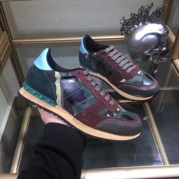 2019 spring autumn new multicolor camouflage rivet lovers sport shoes fashionable lacing casual shoes breathable sports shoes yellow 101012, Black
2019 spring autumn new multicolor camouflage rivet lovers sport shoes fashionable lacing casual shoes breathable sports shoes yellow 101012, Black
