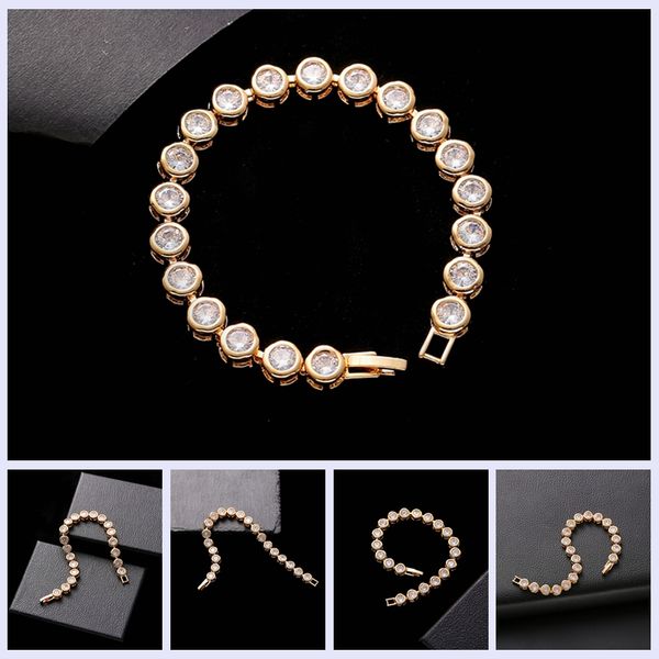 new full cubic zircon luxury bracelets crystal bracelets for women gold color selling jewelry, Black
new full cubic zircon luxury bracelets crystal bracelets for women gold color selling jewelry, Black