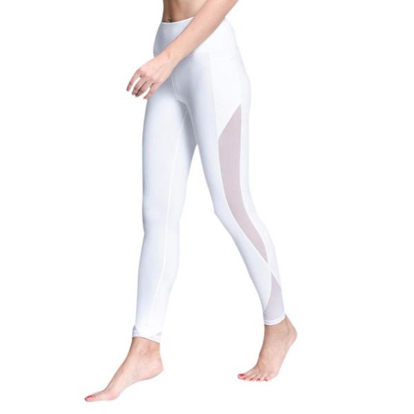 solid comfort soft leggings trousers cultivate oneself high waist yoga nine pants women fashion trend sports mesh pants, White;red
solid comfort soft leggings trousers cultivate oneself high waist yoga nine pants women fashion trend sports mesh pants, White;red