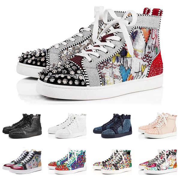 designer fashion luxury red bottoms shoes studded spikes flats sneakers for men women party lovers casual sneaker size 36-47
designer fashion luxury red bottoms shoes studded spikes flats sneakers for men women party lovers casual sneaker size 36-47