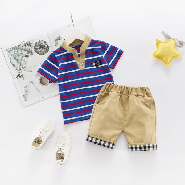 0-4t child stripe t-shirt + shorts set tshirt kids clothing toddler summer clothes baby clothes little boys outfit wear, White
0-4t child stripe t-shirt + shorts set tshirt kids clothing toddler summer clothes baby clothes little boys outfit wear, White