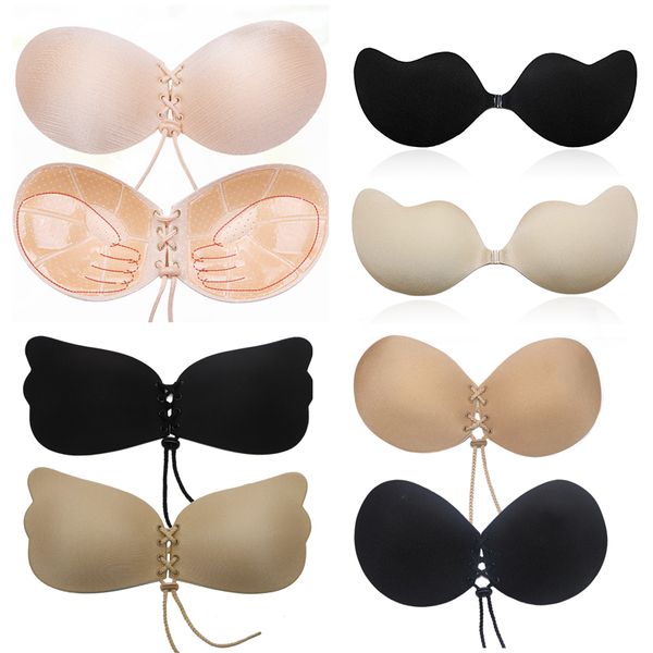 strapless backless bra for women lady self adhesive strapless bandage blackless bra super push up invisible underwear, Red;black
strapless backless bra for women lady self adhesive strapless bandage blackless bra super push up invisible underwear, Red;black